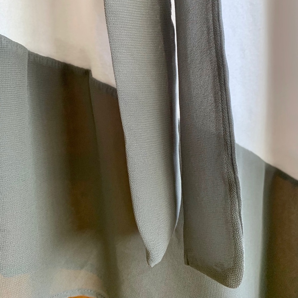 Tommy Bahama light white/gray cotton dress - Picture 5 of 6